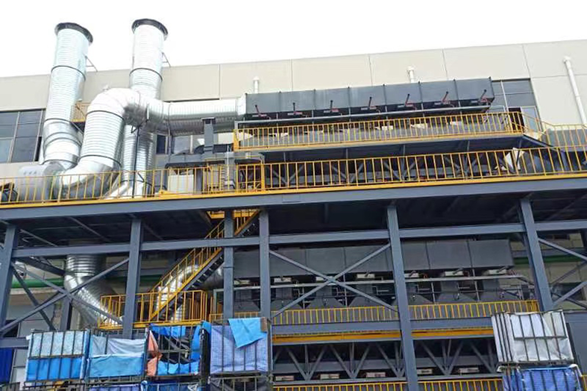 活性炭吸附+電加熱+催化燃燒 活性炭吸附+電加熱+催化燃燒